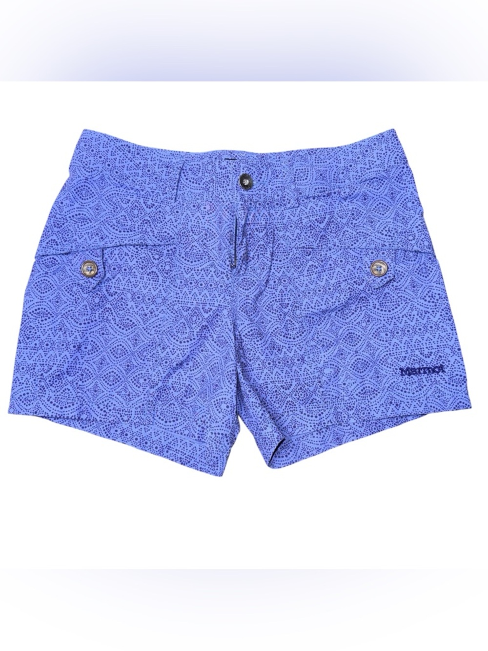 Marmot Ginny Shorts in Deep Dusk Spot color women’s sz 6 outdoor hiking trail